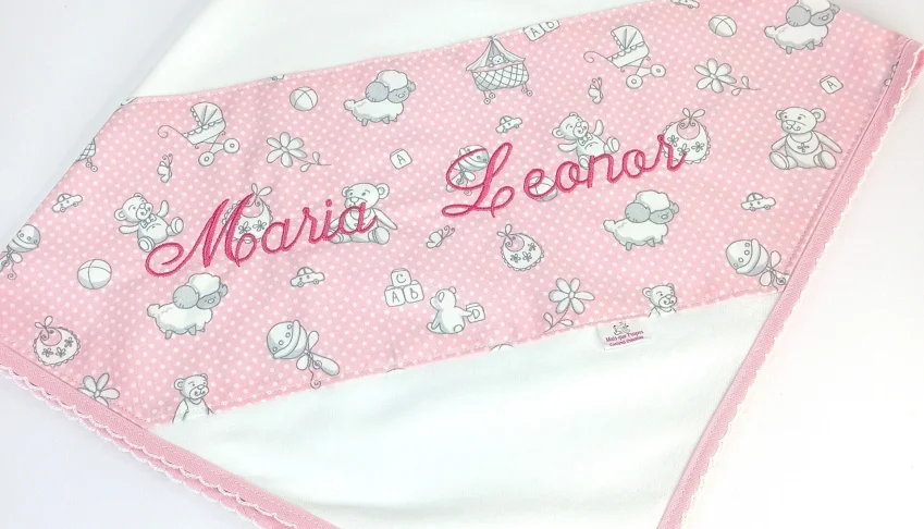 Cueiro de Bebê Personalizado
