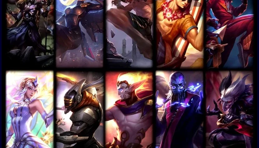 Unranked S4 58 Champs 18 skins, 7 sentinelas 1 croma