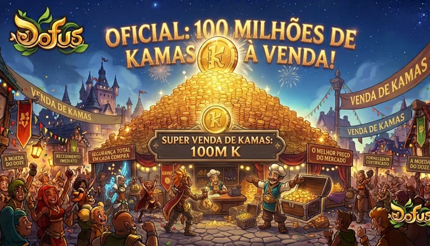 100 milhões de Kamas DOFUS (TalKasha)