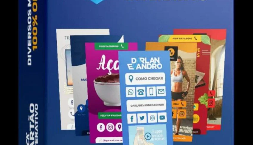 Pack de cartões interativos