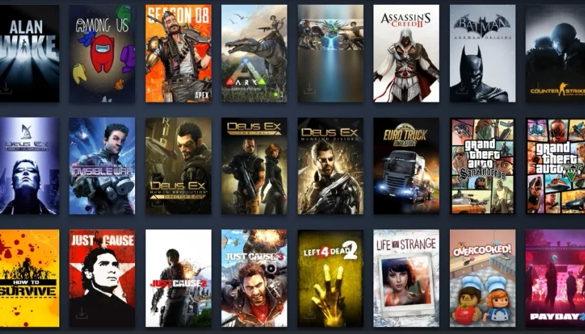 Conta Steam com 136 Jogos