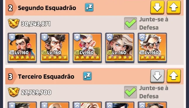 Conta Last War Top