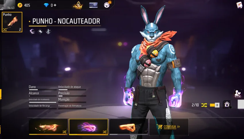 Conta de free fire