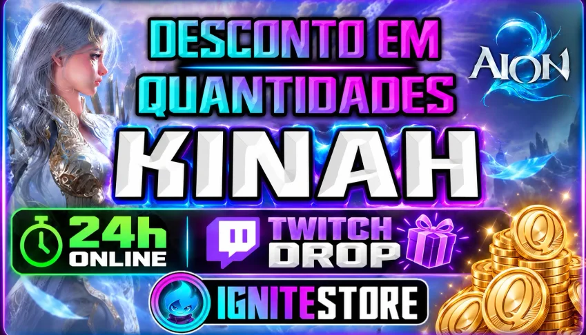 AION 2 - KINAH - TODOS OS SERVIDORES - AION2 (MENOR PREÇO)