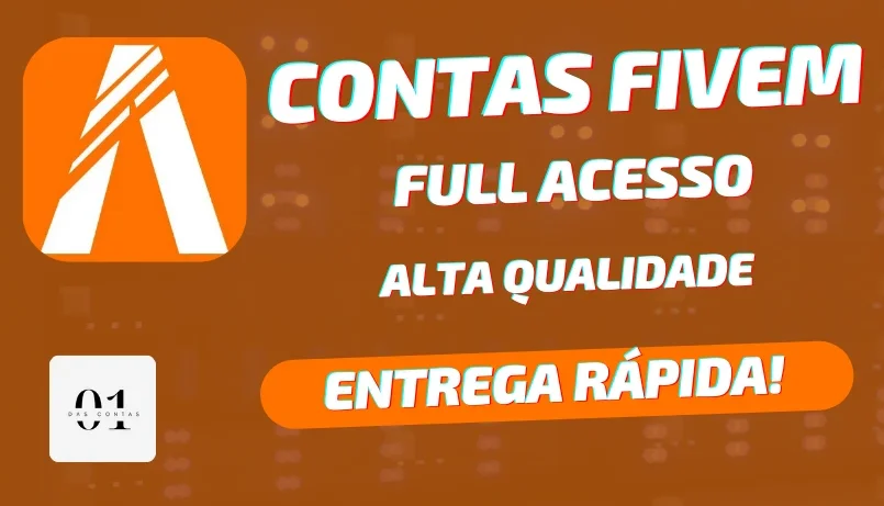 CONTAS FIVEM PARA GTA 5 RP + COM LICENÇA + ENTREGA RÁPIDA