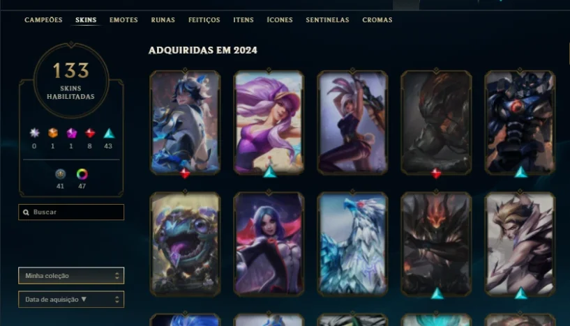 Conta riot - Valorant e League of Legends