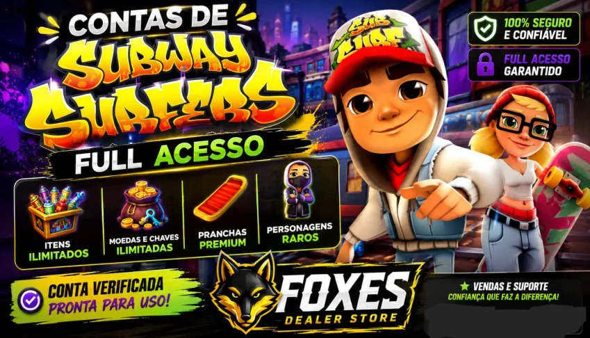 Contas Full Subwaysurfis (Full Acesso)