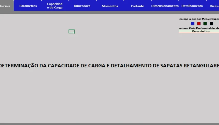 Determinação Da Capacidade De Carga E Detalhamento De Sapata