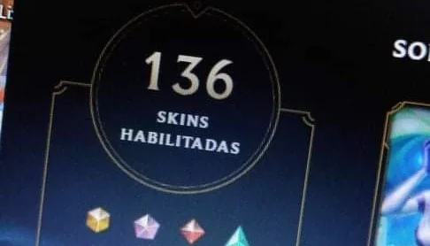Conta league of Legends lvl 179 mt skin