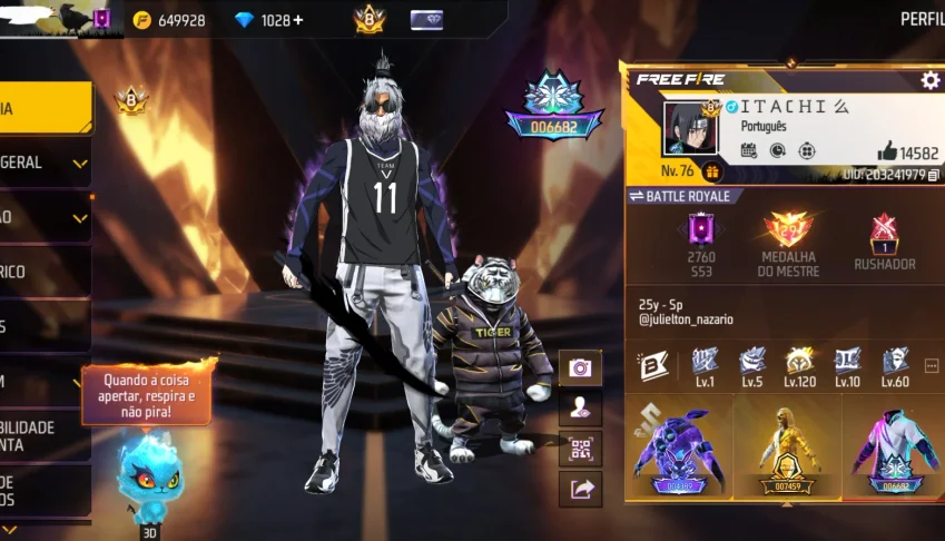 Conta FreeFire