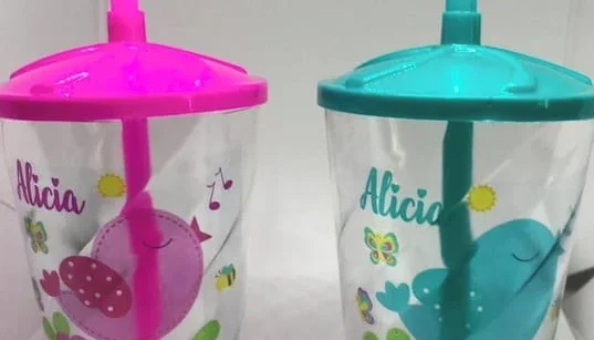 Copo Twister 500ml Personalizado com Tampa e Canudo