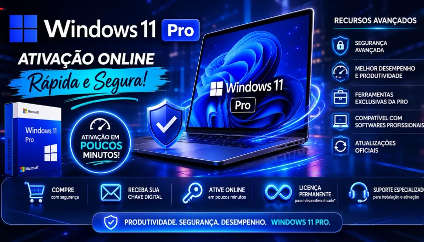 Windows 11 Pro Chave Digital