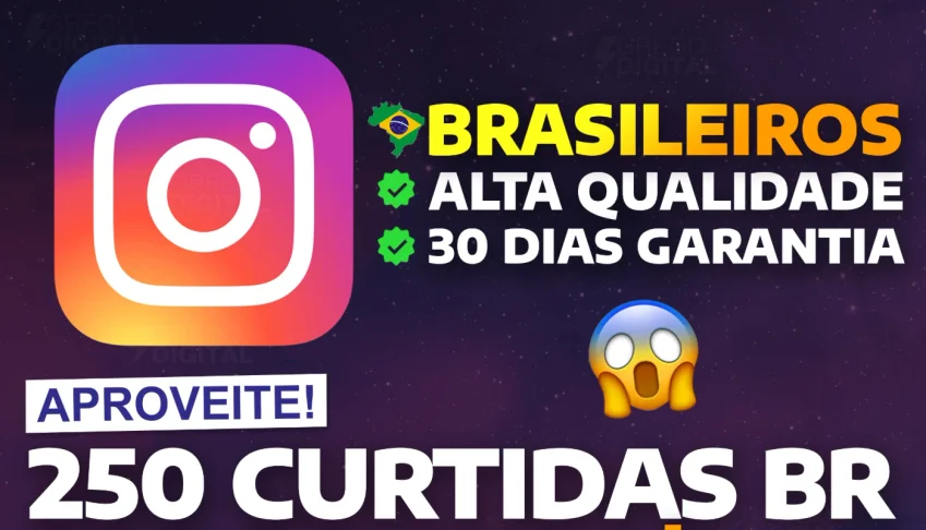 [Promoção] Curtidas Brasileiras Instagram | Vitalício