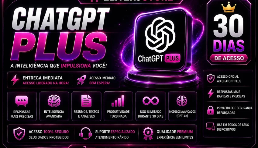 Chatgpt Pro + Codex - Entrega Imediata - 30 DIAS
