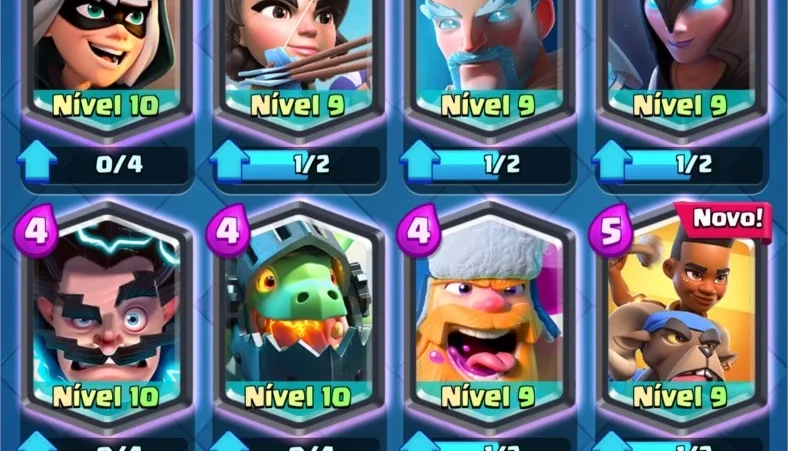 Vendo conta Clash Royale Nível 10, 11 lendárias