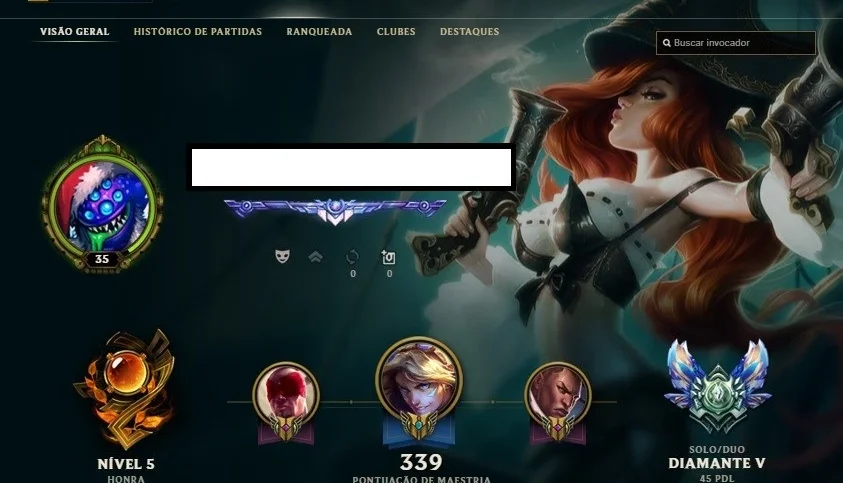 Conta League of Legends, Diamante +200skins