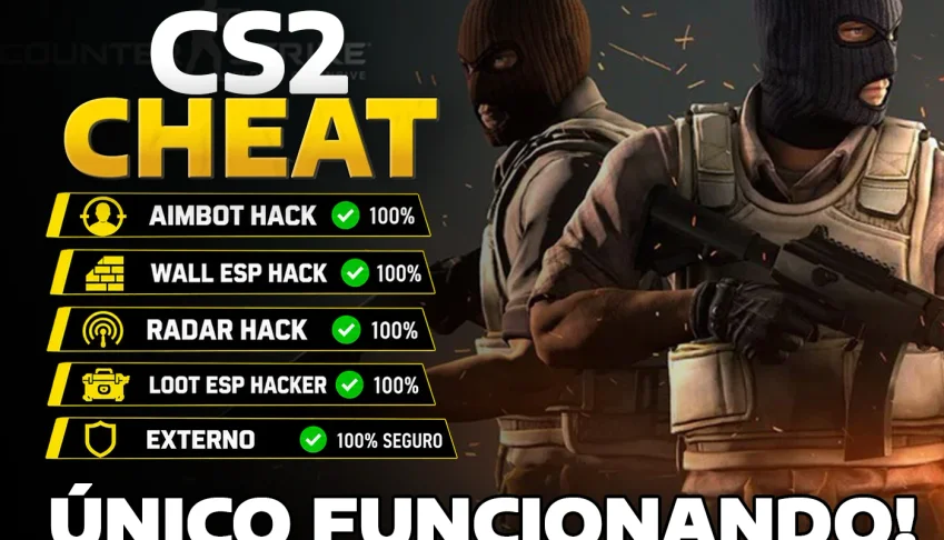 CS2 Cheat Hack - Aimbot, Esp, Wall, Radar [Atualizado 2026]