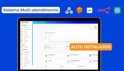 Whaticket - 2024 - Crm  Chat-bot - Typebot - n8n - Open IA