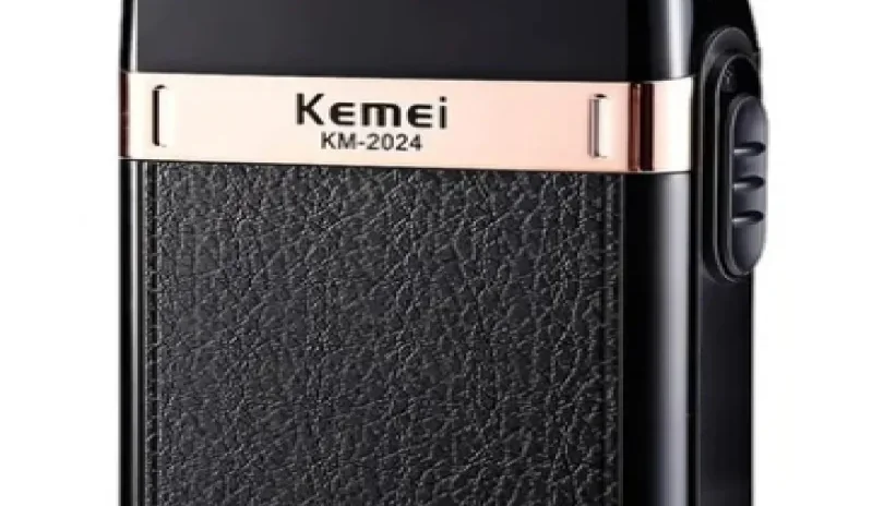 Kemei-KM-2024 Barbeiro, Preto 100V, 240V