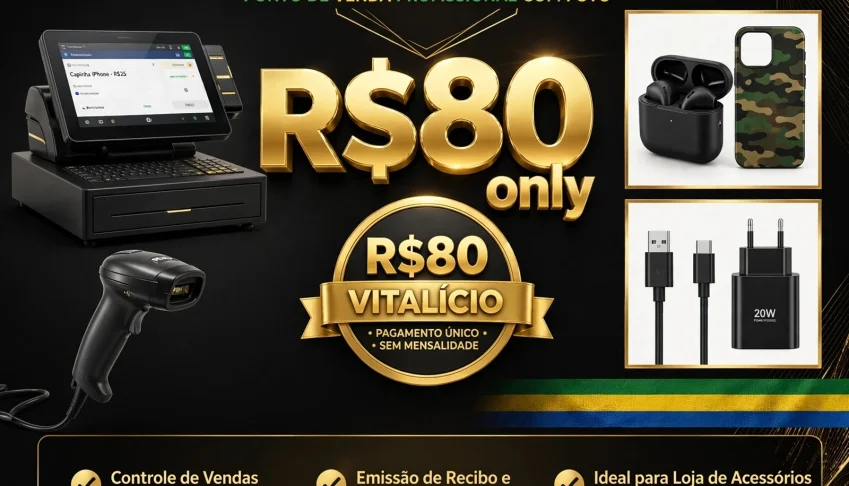 PDV PRO - Sistema Ponto de Venda Profissional com Foto + Lei