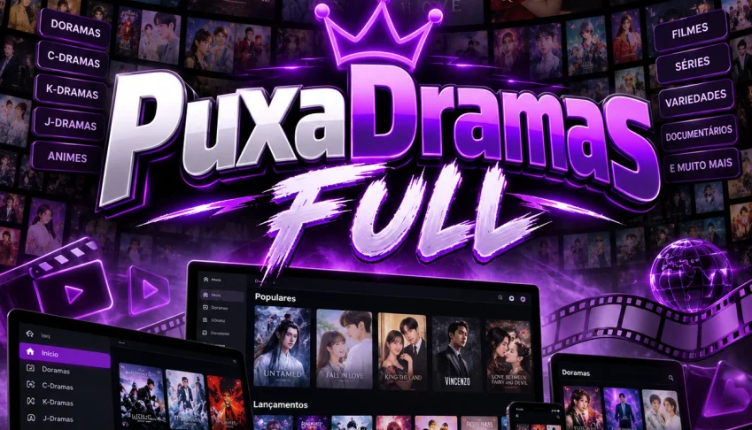 PuxaDramas FULL — Extensão para Baixar Doramas do TikTok