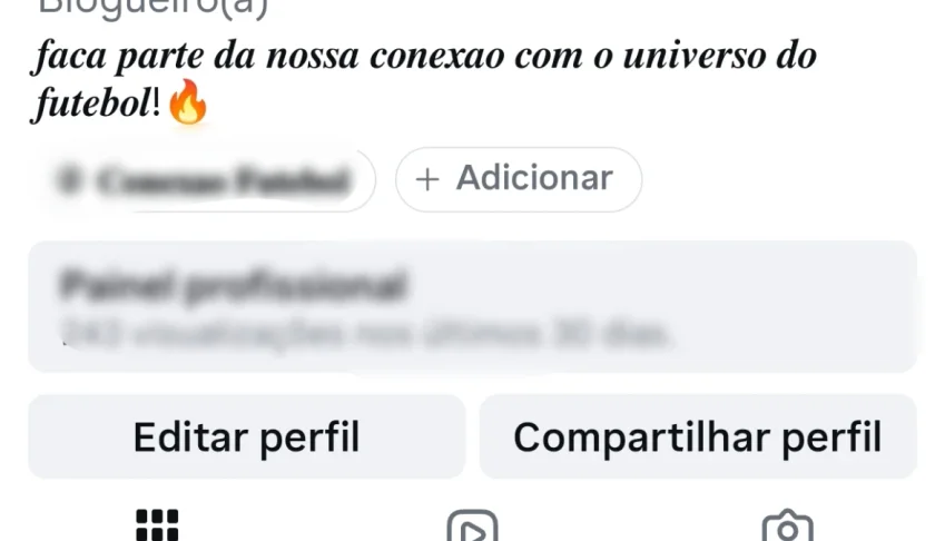 Conta no Instagram - Futebol - 9k - vídeos