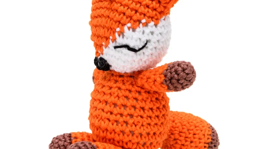 Raposinha Laranja Amigurumi