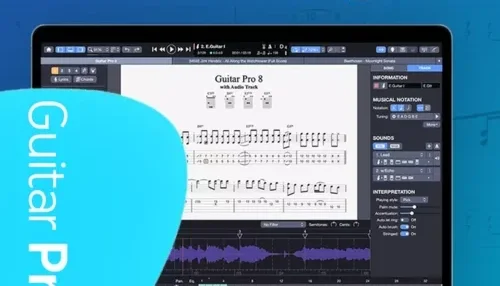 Guitar Pro 8 - Soundbanks - 170 Mil Tablaturas - 3000 Midis