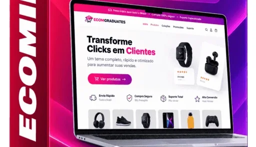 Tema Ecomify Shopify + Chave de Ativação