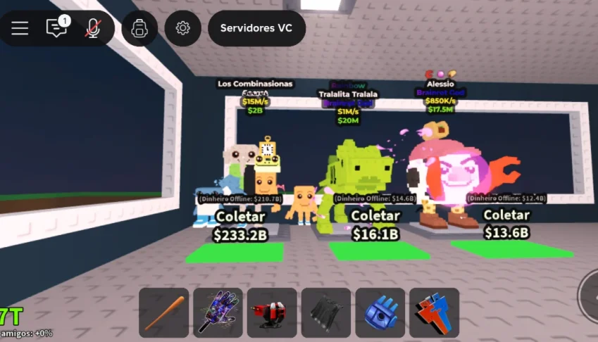 Vendo Los Combinacion Roube Um Brainrot-Roblox