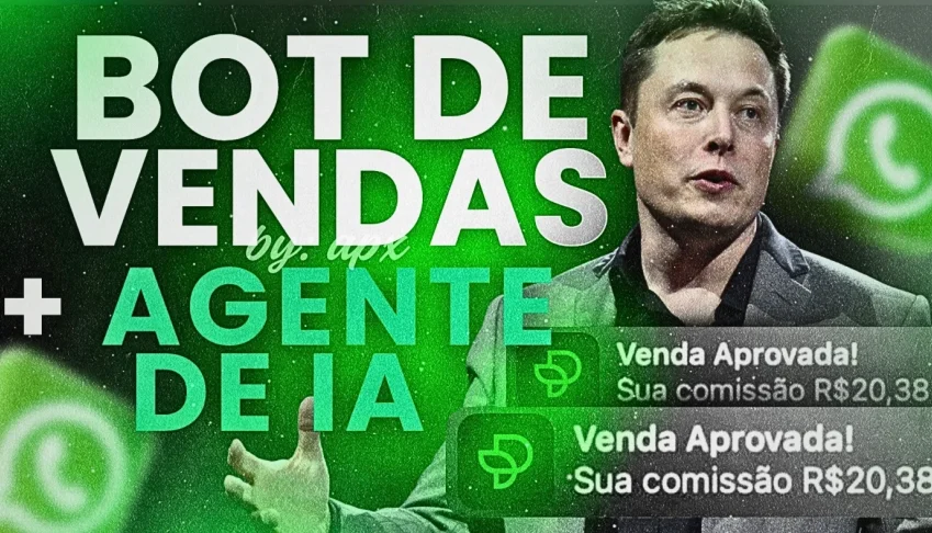 Bot de Vendas Automáticas + Agente de IA (DELUXE)