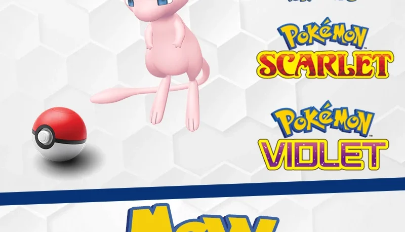 Mew da Poké Ball Plus 6IVs - Pokémon Scarlet e Violet