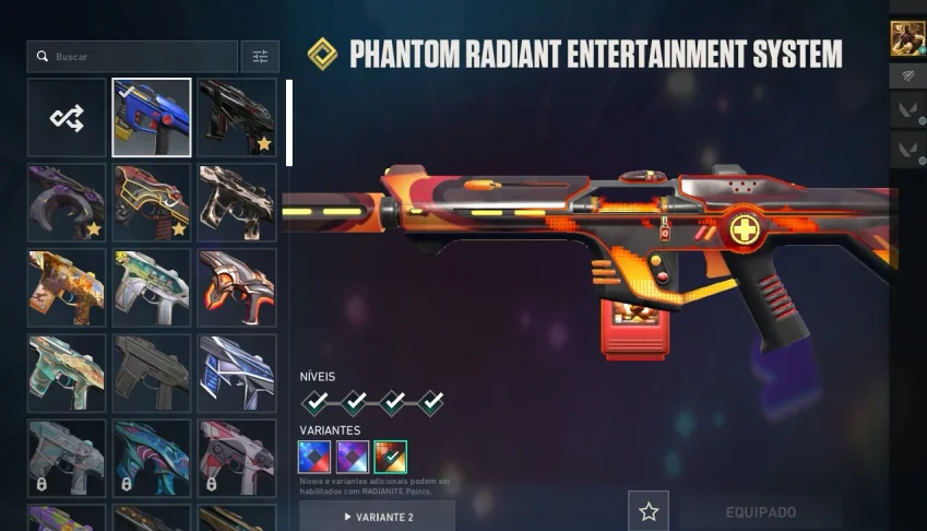 Conta valorant ascendente, full skins