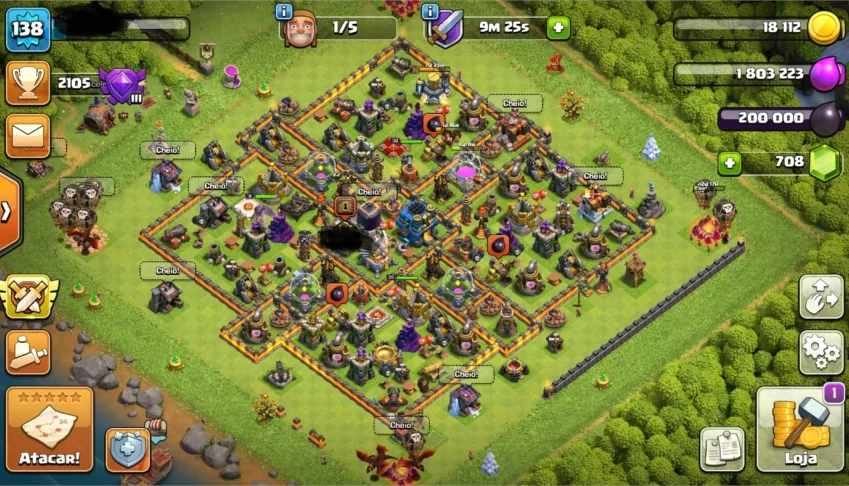 Clash Of Clans - Conta CV 12