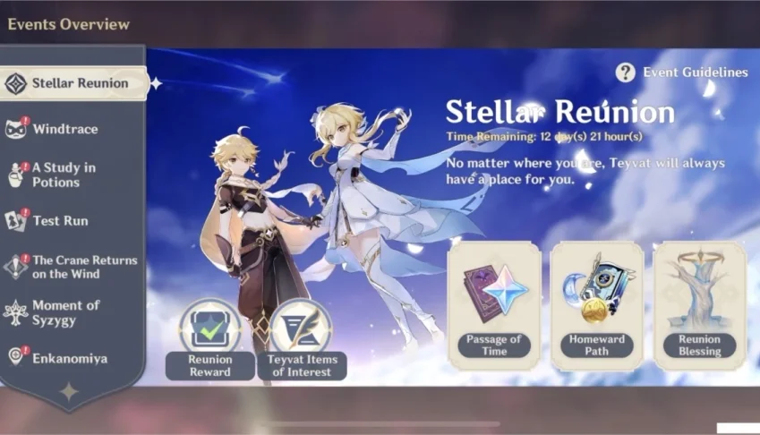 NA AR 46 3x5 com Itto e Mona e a lança do Xiao