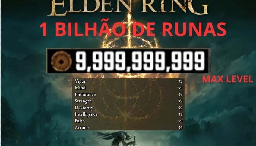 1 Bilhão de Runas Elden Ring - PC