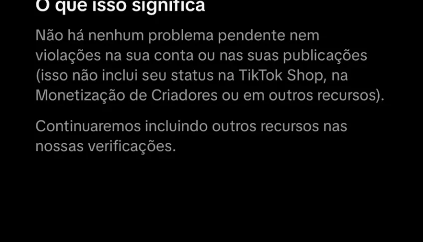 Conta de tiktok