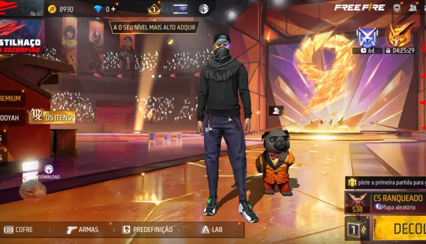 Conta De Free Fire Bastante Antiga.