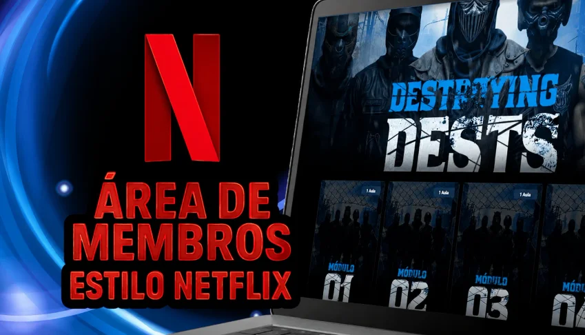 Área De Membros Própria Estilo Netflix