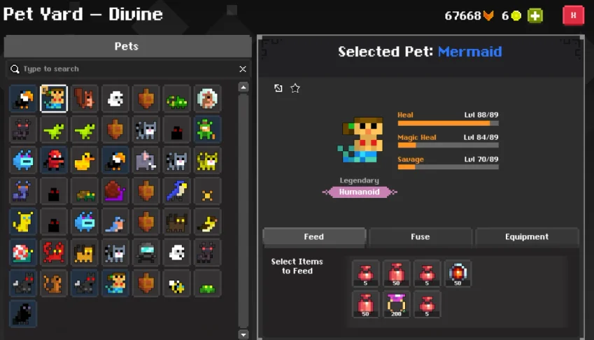 Conta perfeita Realm of the mad God- 8char slots+50chestfull
