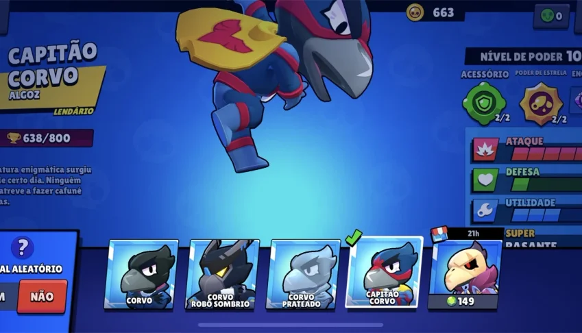 CONTA BRAWL STARS 30K TROFÉUS