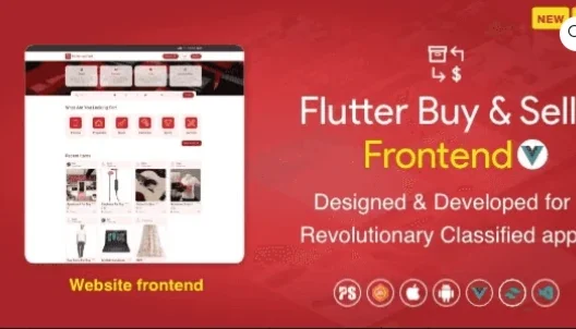 Frontend BuySell com Vue.js e backend PHP (Olx, Mercari, Car