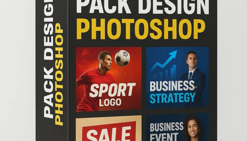 🔥 Design Pack Photoshop | Arquivos Editáveis Premium