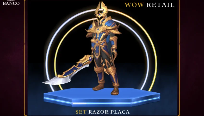 World of Warcraft - Transmog de armadura de PLACA