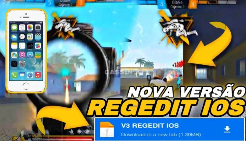 Regedit para Free Fire - iOS/iPhone - Sem Risco de Ban