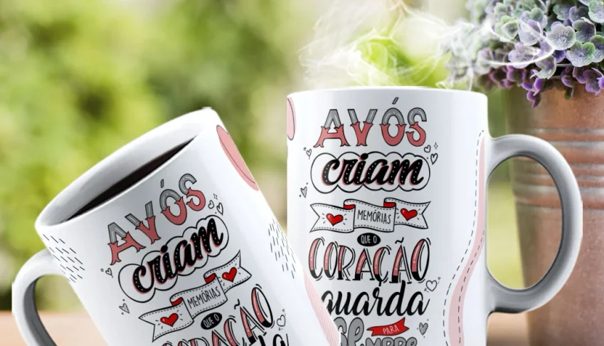 Artes Para Canecas Temas Avós