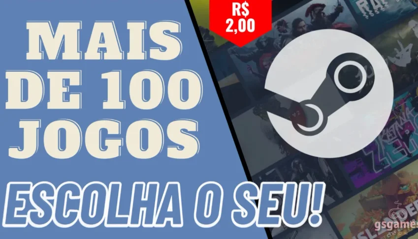 2 Reais!!!  Escolha Seu Jogo Da Steam!! (Bom E Barato!!!)