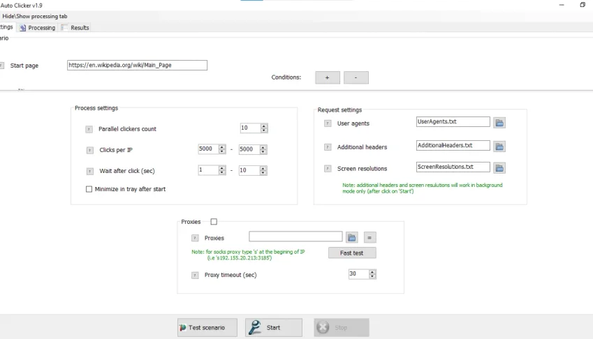 Ferramenta De Gerar Trafego Bear Auto Clicker