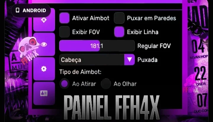 Ffh4x Painel Atualização Free Fire
