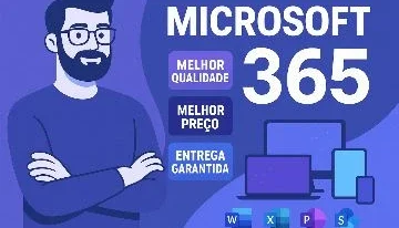 1 Mes Microsoft Office 365 +01 Tb Onedrive | No Seu E-Mail